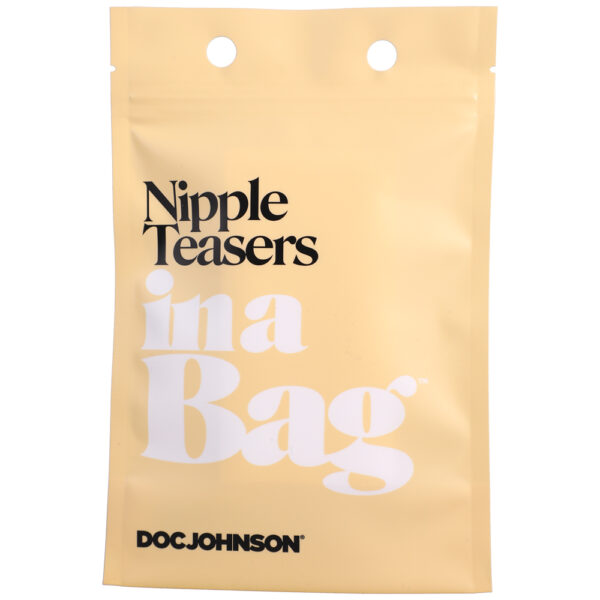 782421087388 2 Nipple Teasers In A Bag Smoke Black