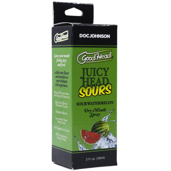 782421088583 Goodhead Juicy Head Dry Mouth Spray Sour Watermelon 2 oz.