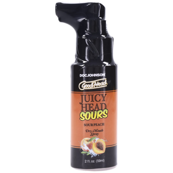 782421088606 2 Goodhead Juicy Head Dry Mouth Spray Sour Peach 2 oz.