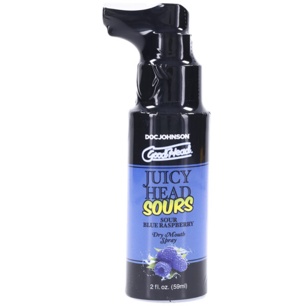 782421088613 2 Goodhead Juicy Head Dry Mouth Spray Sour Blue Raspberry 2 oz.