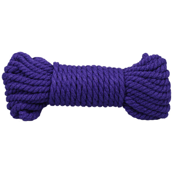 782421089412 3 Merci Bind & Tie 6mm Hemp Bondage Rope 30 Feet Violet