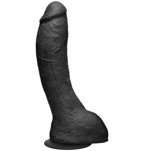 782421089887 2 Merci The Perfect P-Spot Cock 9.5" With Removable Vac-U-Lock Suction Cup Ultraskyn Black