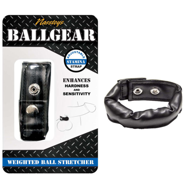 782631030402 Ballgear Weighted Ball Stretcher Black