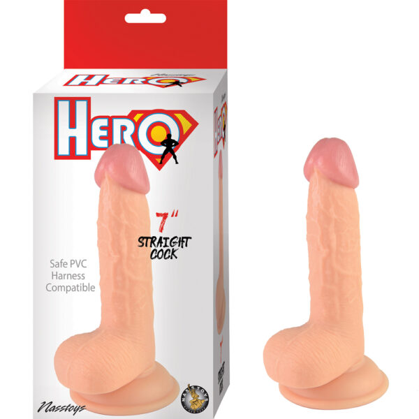 782631299007 Hero 7" Straight Cock