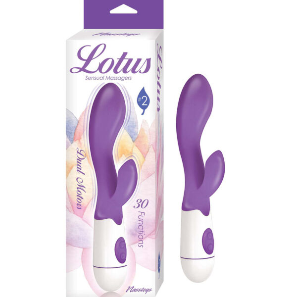 782631301526 Lotus Sensual Massagers #2 Purple