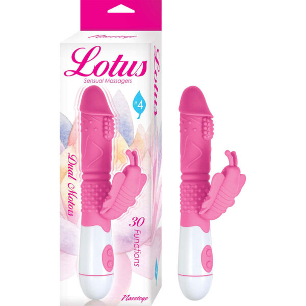 782631301717 Lotus Sensual Massagers #4 Pink