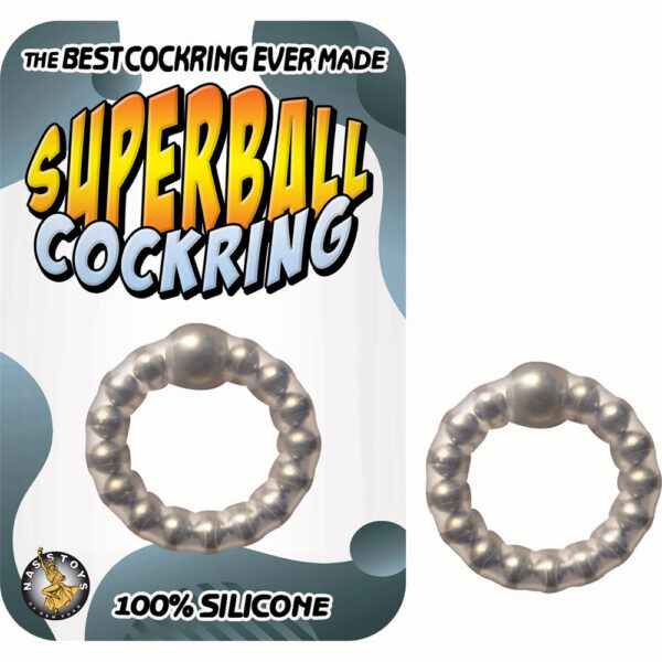 782631304909 Superball Cockring Clear