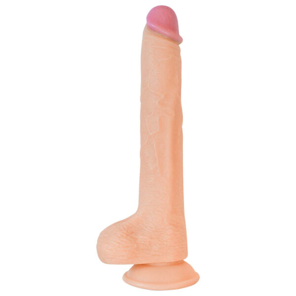 782631308501 2 Hero 11" Straight Cock Whte