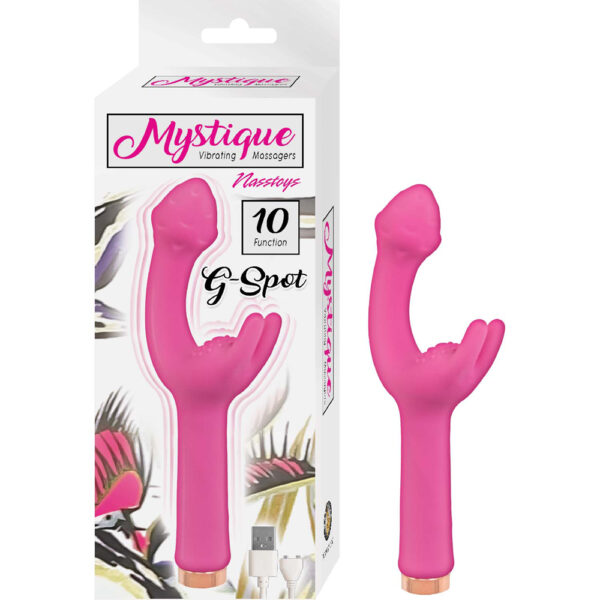 782631309911 Mystique Vibrating Massagers G Spot Pink