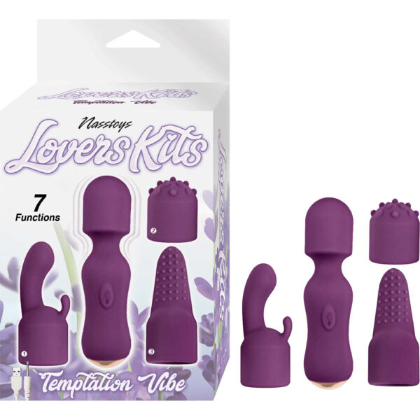 782631310009 Lovers Kits Temptation Vibe Eggplant