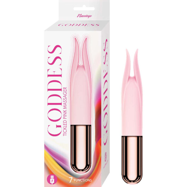 782631313901 Goddess Tickled Pink Massager Pink