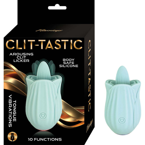 782631315820 Clit Tastic Arousing Clit Licker Aqua