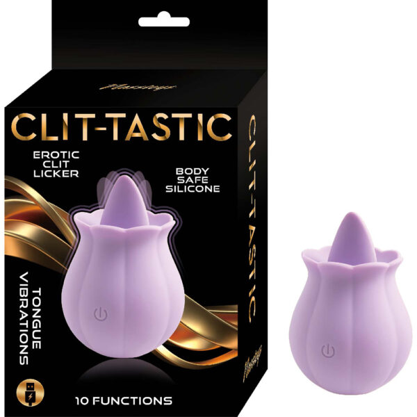 782631316025 Clit Tastic Erotic Clit Licker Lavender