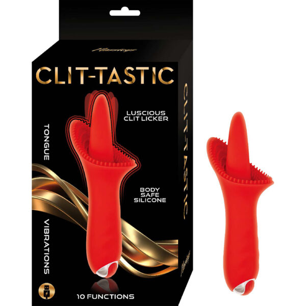 782631316117 Clit Tastic Luscious Clit Licker Red