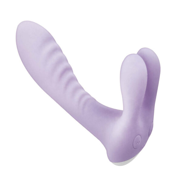 782631317404 2 Goddess Heat Up Bunny Massager Lavender