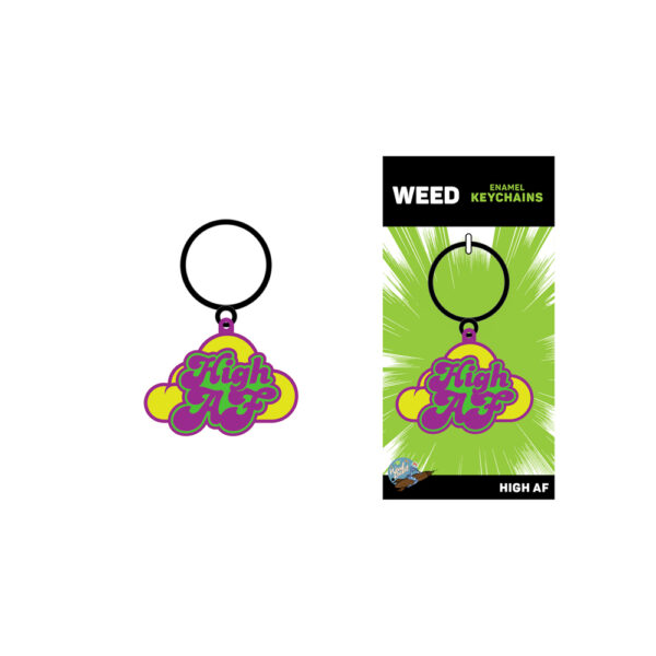 785571086850 High Af Keychain