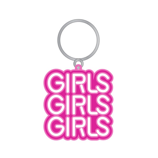 785571086898 2 Girls Girls Girls Key Chain