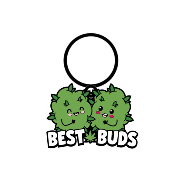 785571086966 2 Best Buds Key Chain