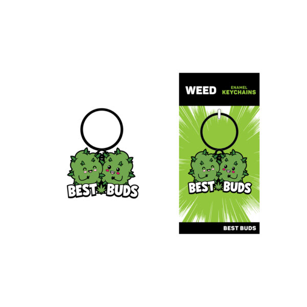 785571086966 Best Buds Key Chain