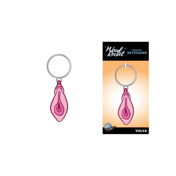 785571086980 Vulva Key Chain