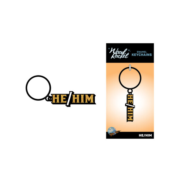 785571087147 He/Him Keychain