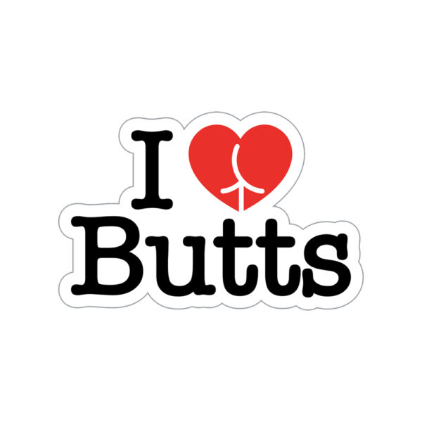 785571087796 2 I Love Butts Pin