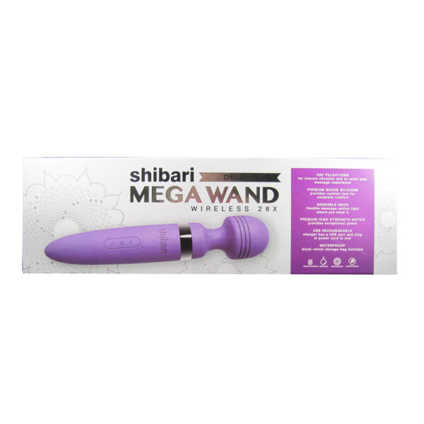 810046850213 3 Shibari Deluxe Mega Wireless 28X Purple