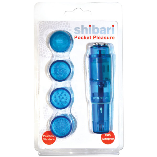 810046850398 Shibari Pocket Pleasure Blue