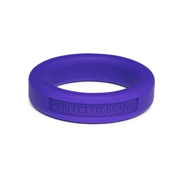 8101144804898 Classic 1.4" (36 mm) Silicone Med. Stretch Penis Ring Purple