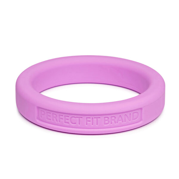 8101144806328 Classic 1.75" (44 mm) Silicone Med. Stretch Penis Ring Pink