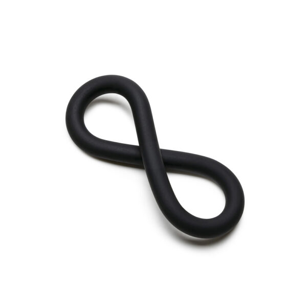 8101144807936 2 9" (229 mm) Silicone Hefty Wrap Ring Black