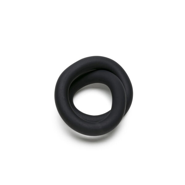 8101144807936 3 9" (229 mm) Silicone Hefty Wrap Ring Black