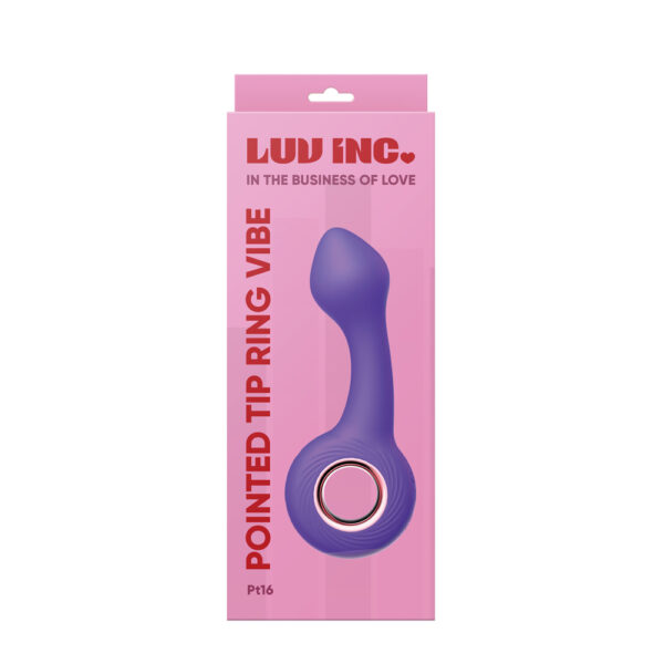 810119281999 Pt16: Pointed Tip Ring Vibe Purple