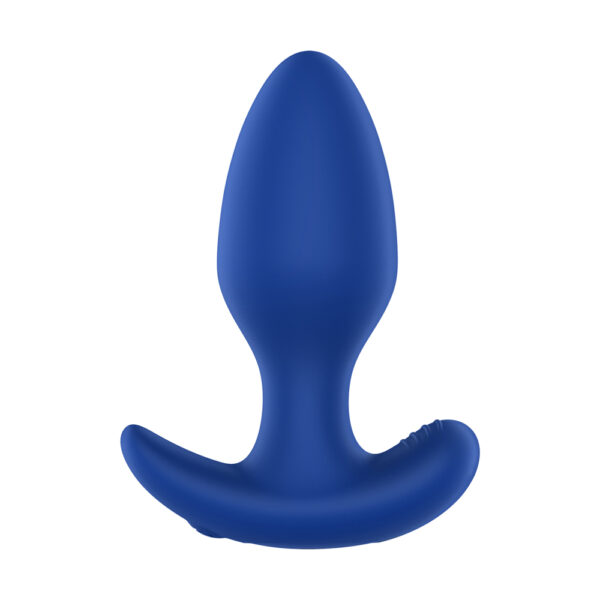 810119282927 2 Vibrating Anal Plug Blue