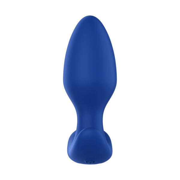 810119282927 3 Vibrating Anal Plug Blue