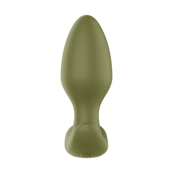 810119282934 3 Vibrating Anal Plug Green