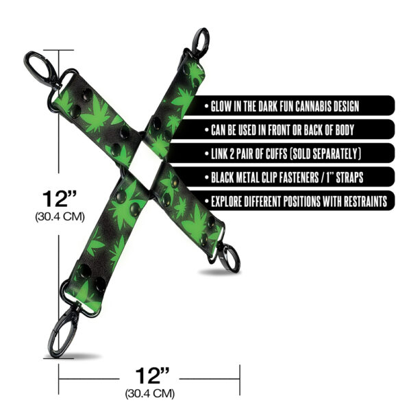 810126930194 3 Stoner Vibes Chronic Collection Glow In The Dark Hogtie