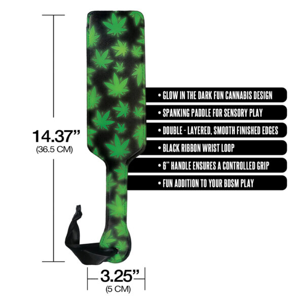 810126930217 3 Stoner Vibes Chronic Collection Glow In The Dark Paddle