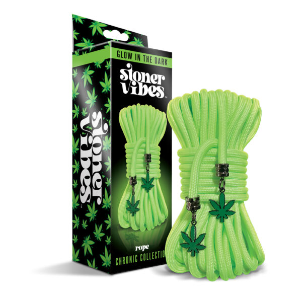 810126930248 Stoner Vibes Chronic Collection Glow In The Dark Rope 32 Feet