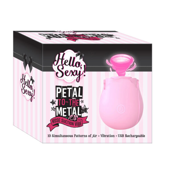 812024034103 Hello, Sexy! By Shibari Petal To The Metal Rose Vibe Pink