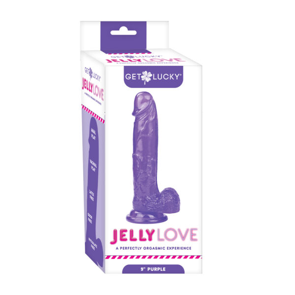 812024034448 Get Lucky 9'' Jelly Dong Purple