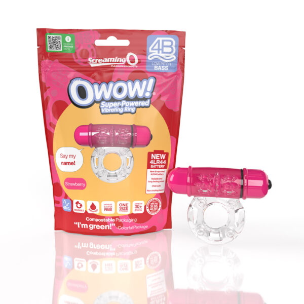 817483015519 Screaming O 4B Owow Strawberry 1 Ct