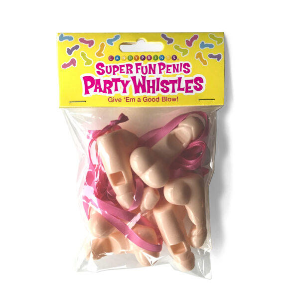 817717010563 Super Fun Penis Party Whistles 6 Pack