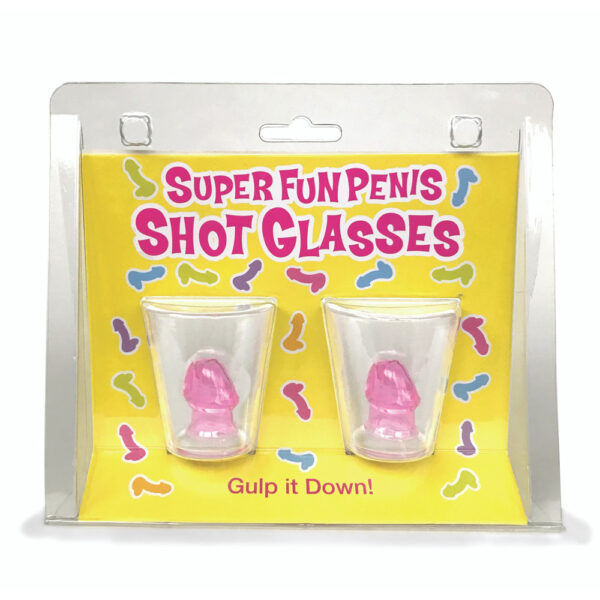 817717010587 Super Fun Penis Shot Glasses 2 Pack