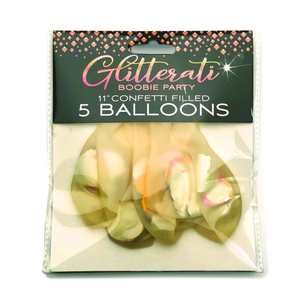 817717010730 2 Glitterati Boobie Confetti Balloons