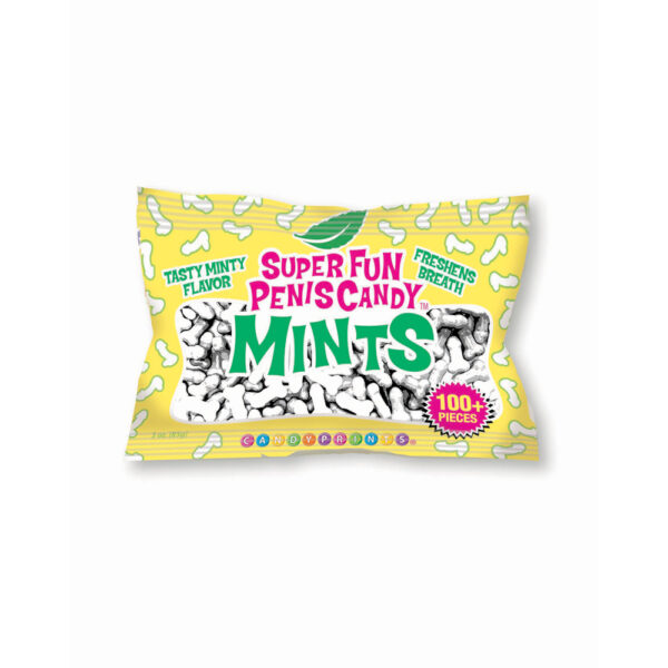 817717010952 Super Fun Penis Mints 3 oz. Bag