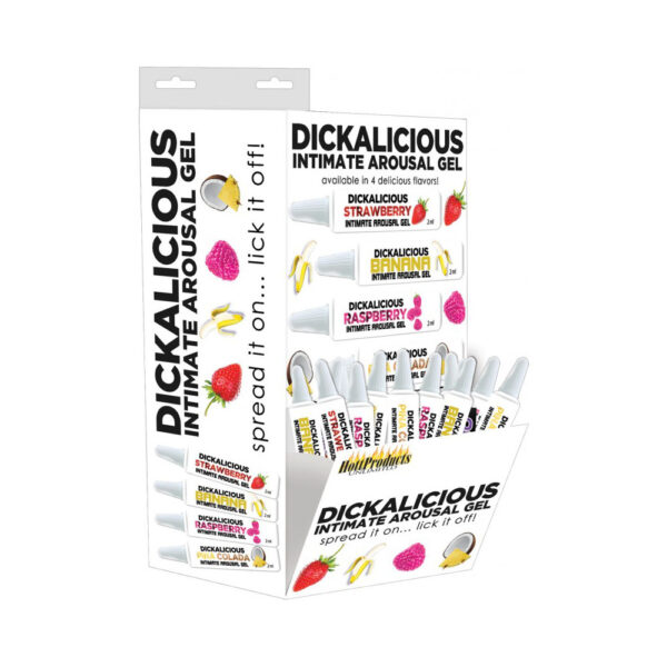 818631026739 Dickalicious 2 ml. Tubes 144Ct Display