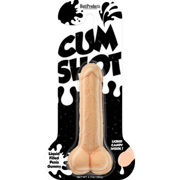 818631033294 Cum Shots Liquid Filled Gummy Pecker