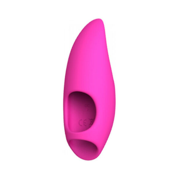 818631034161 2 Sweet Sex Finger Dip Silicone Finger Vibe 8 Vibration Modes Magenta