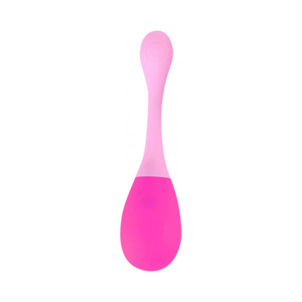 818631034185 2 Sweet Sex Swizzle Stick Silicone Power Play Vibe 7 Vibration Modes Magenta